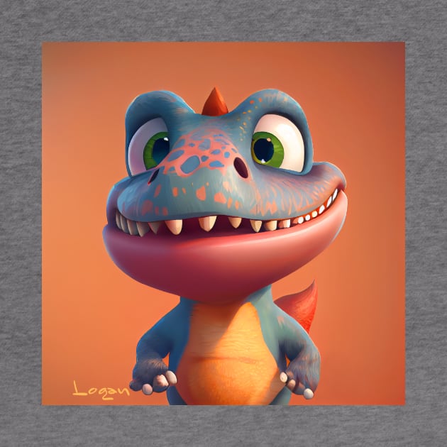 Baby Dinosaur Dino Bambino - Logan by KOTOdesign